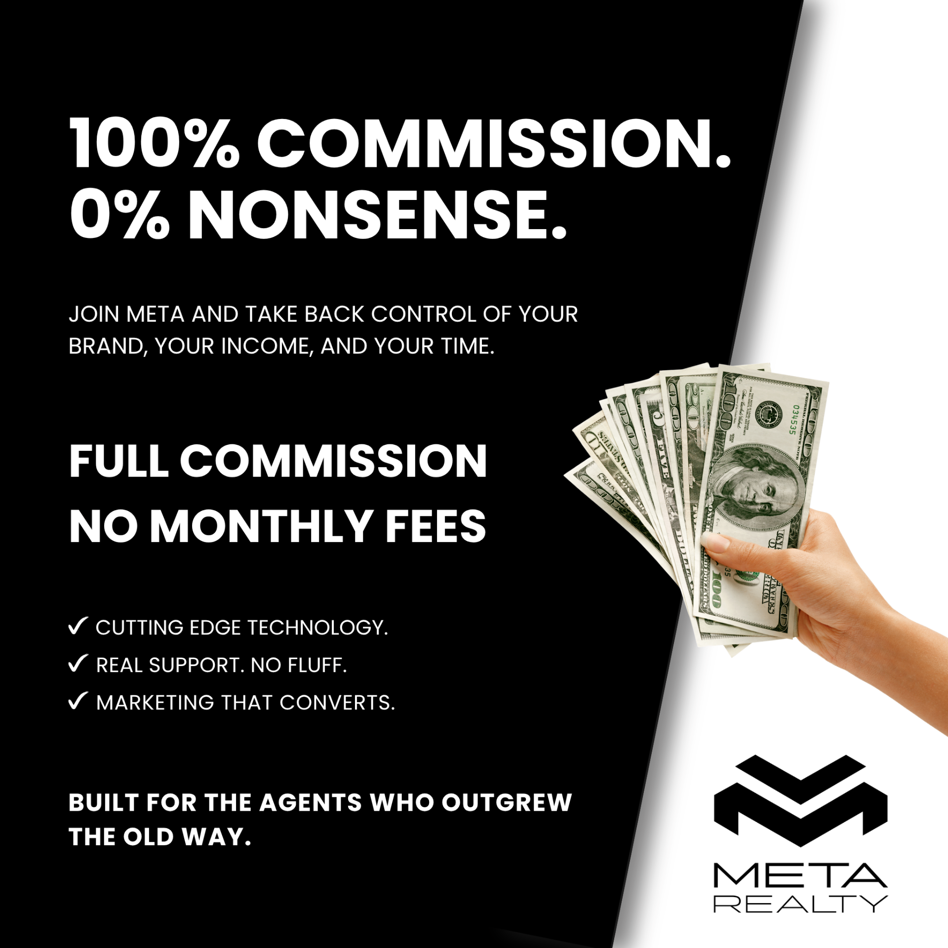 Recruiting ad designed by our Creative Director