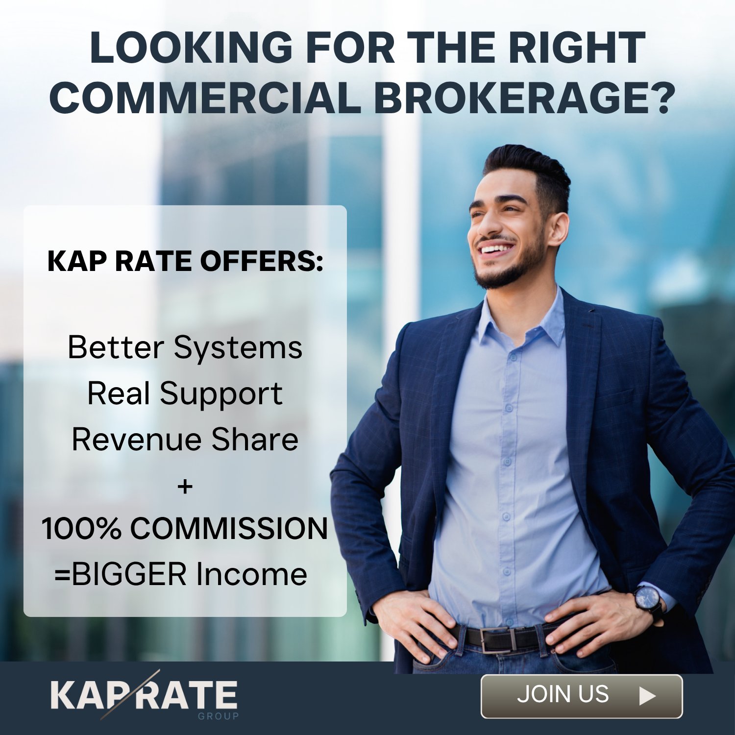 Recruiting ad designed by our Creative Director