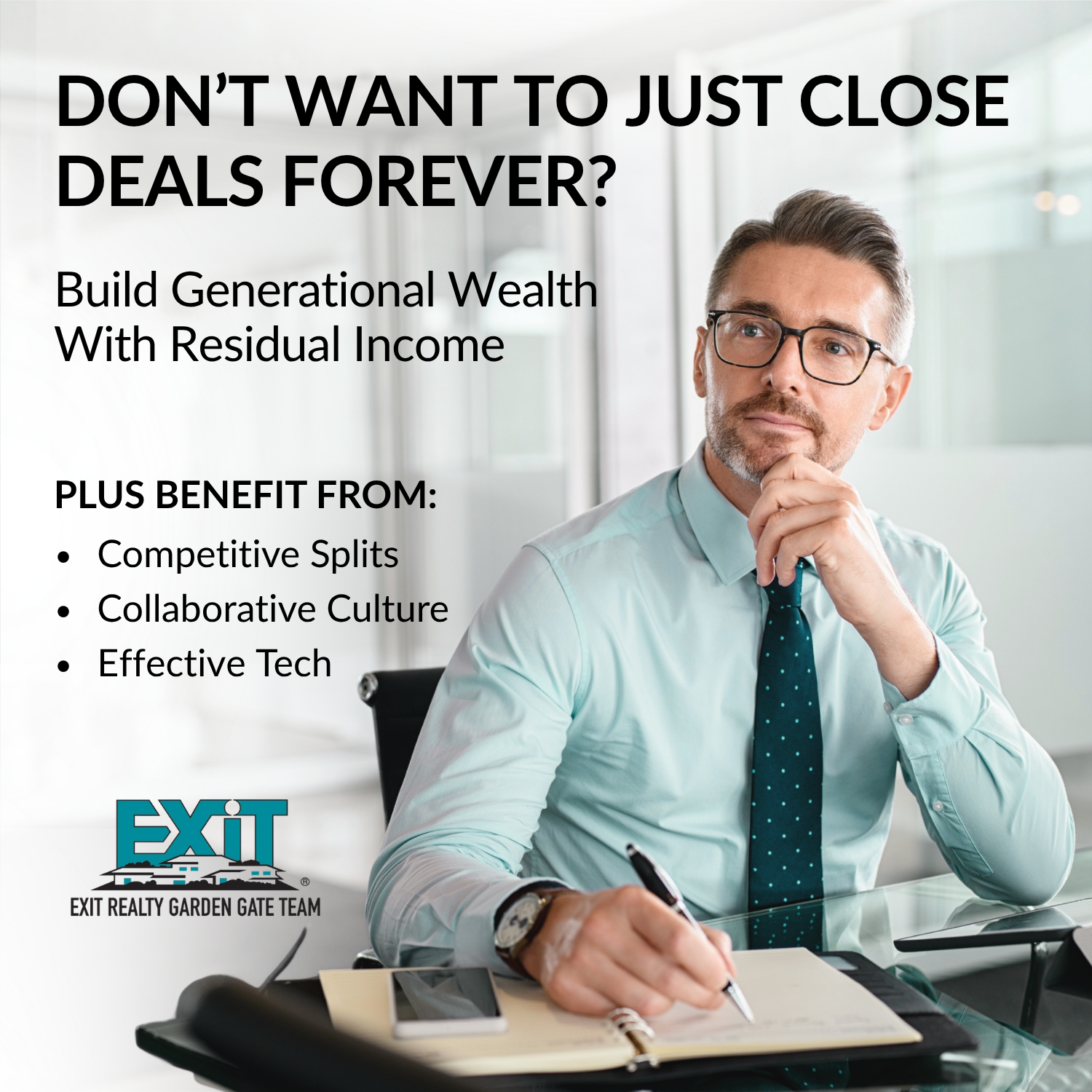 Recruiting ad designed by our Creative Director